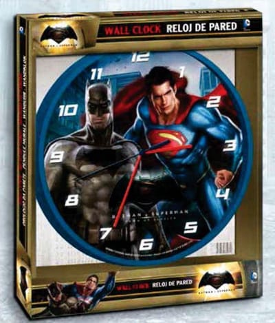Batman VS Superman wandklok