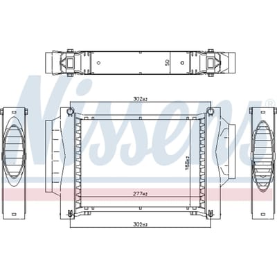 Intercooler NISSENS 961604