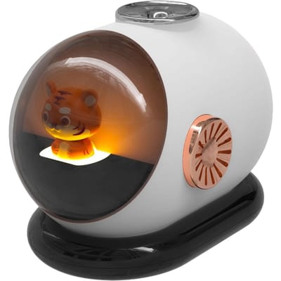 Draagbare Mini Luchtbevochtiger DC 5V/1.0A 280ml Automatische Uitschakeling Verneveling Bureau Luchtbevochtiger voor wit