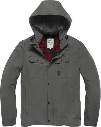 Vintage Industries Overgangsjas Gareth Jacket Stone grijs