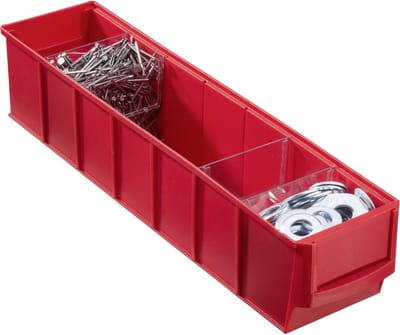 Allit 456541 Zichtbak (l x b x h) 91 x 400 x 81 mm Rood 1 stuk(s)