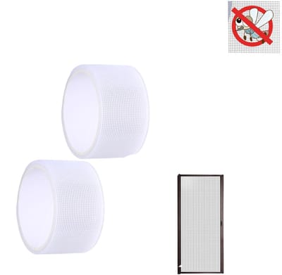 2 Stuk- tape- Hor Reparatie Tape-hor reparatie tape wit-hor tape-reparatie horrengaas-hor reparatietape-reparatie hor-Muggengaas Plakband-Raamhor Tape -Muggennet Reparatie Tape-Vliegengordijn Tape -Voor Het Repareren Van Ramen En Deuren-5cm*2m