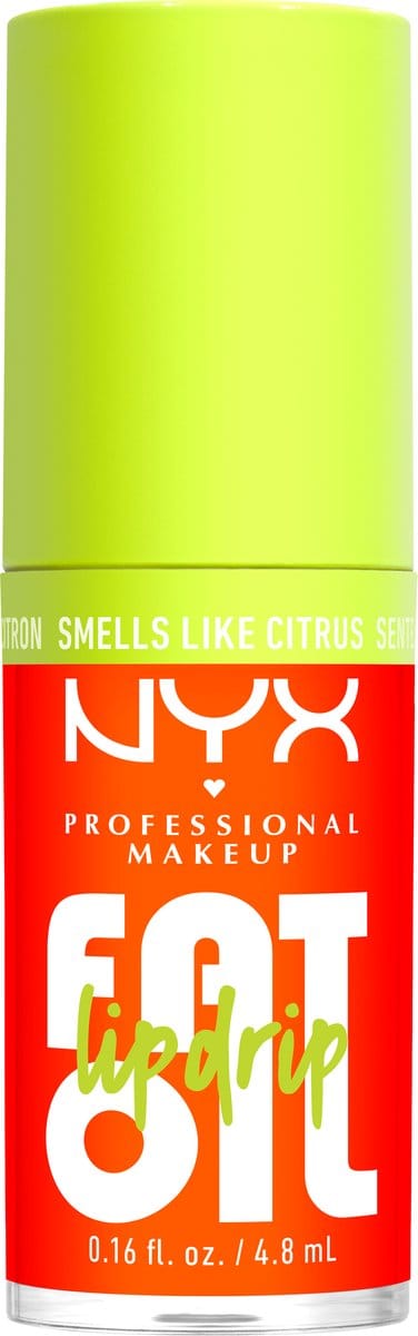 NYX Professional Makeup Fat Oil Lip Drip Lipgloss - Hydraterende gloss - Voor een glanzende finish - Juicy Boo