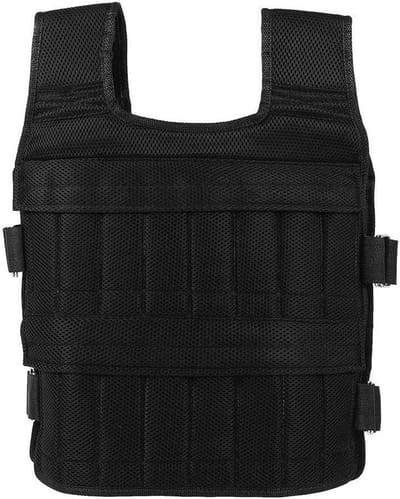 EGoods - Gewogen vest voor sterke oefening 15KG, ideaal voor training en hardlopen met zandvulling