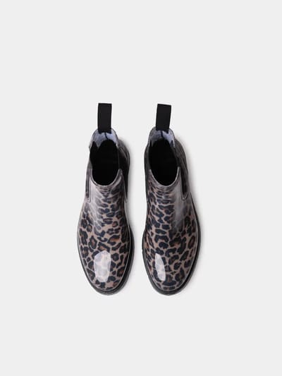 Regenlaarzen voor dames met dierenprint | CRACOW