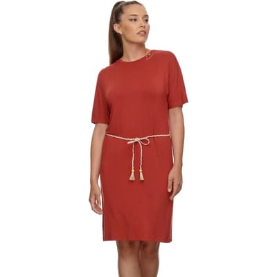 Ragwear zomerjurk kass Roestbruin-Xs (34)