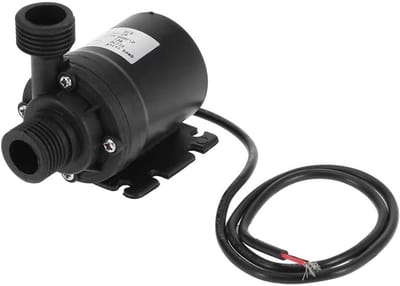 12V Hogedrukwaterpomp met Membraan - Stabiele werking - Hoge efficiëntie - Geschikt voor aquaria, zwembaden en tuinen.