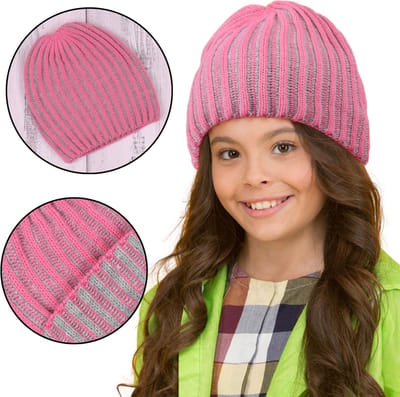 Warme, roze muts