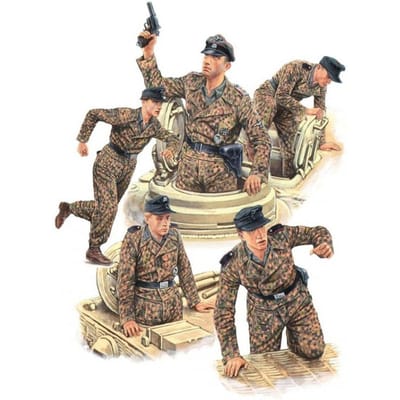 Miniart - German Tank Crew France 1944. S.e. (Min35252) - modelbouwsets, hobbybouwspeelgoed voor kinderen, modelverf en accessoires