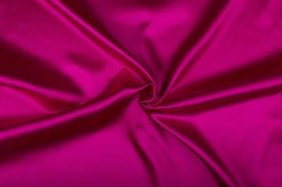 Stof Satijn stof - Fuchsia roze - 15 meter rol - 150cm breed