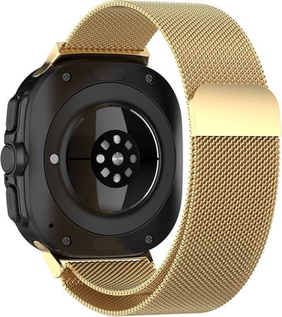 Milanees bandje - geschikt voor Samsung Galaxy Watch Ultra (47mm) / Ultra 2025 (47mm) - goud