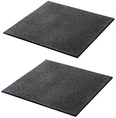 Set van 2 antislip anti-vibratiematten voor wasmachines en drogers