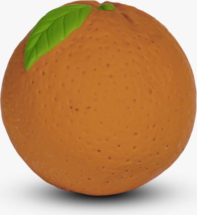 Oli & Carol Orange Baby Ball
