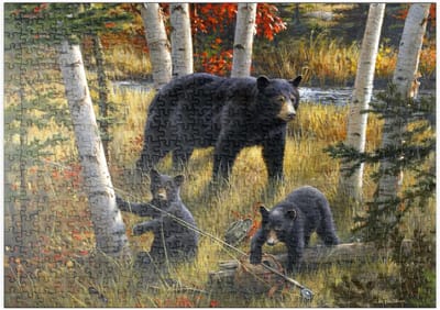 Herfst Puzzel - Landschap Puzzel - Ontspanning Thuis - 500 Stukjes - 48x34cm - Herfstkleuren