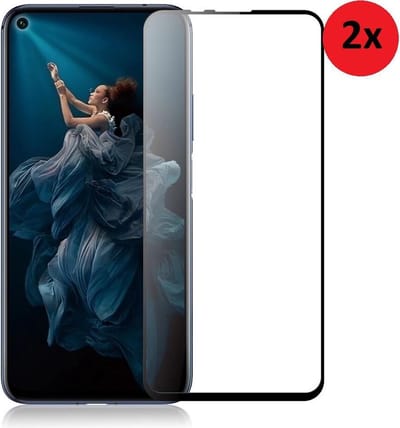 Full Screenprotector Geschikt voor Motorola Edge Fusion - Motorola Moto Edge Fusion Full Tempered Glass 2x