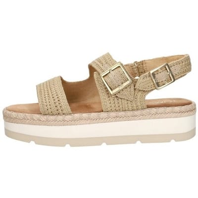 TOMS Giana Sandalen Plat - Beige - Maat 36