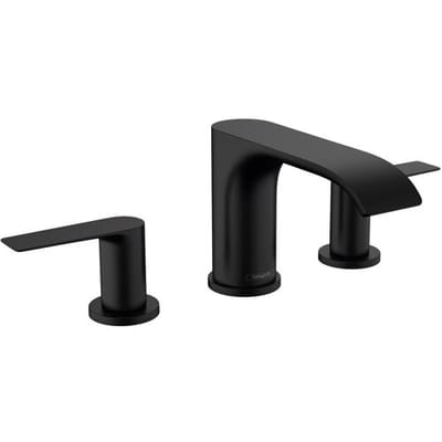 Hansgrohe VIVENIS Wastafelmengkraan - 90 met pop-up trekwaste - mat zwart