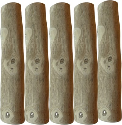 Boris & Lotje 5 pack Hondenbot kauwstaaf 100% natuurlijk koffiehout - Medium 15-17cm 5 stuks