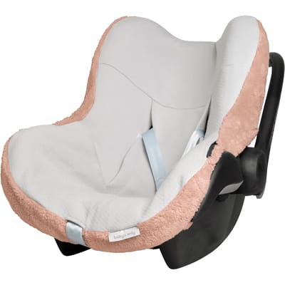 Baby's Only Baby autostoelhoes 0+ Cozy - Geschikt voor Maxi Cosi - Tuscany - Hoes voor de autostoel met teddystof - Geschikt voor 3- & 5-puntsgordel