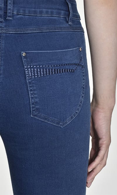 Robell Jeans Broek - Model Elena - Beige - EU40