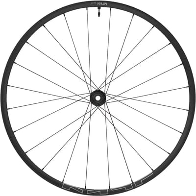Shimano WH-MT601 Front Wheel 29" CL-Disc E-Thru 15mm 100mm, zwart Uitvoering 24H