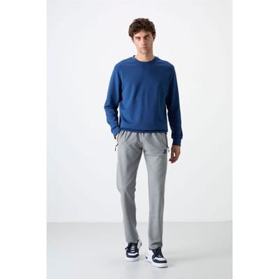 Heren Regular Fit Rechtesnit Sweaterbroek