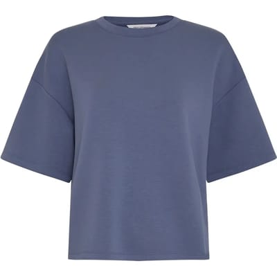 Dames sweatshirt met korte mouwen Moss Copenhagen Nilda Ima Q