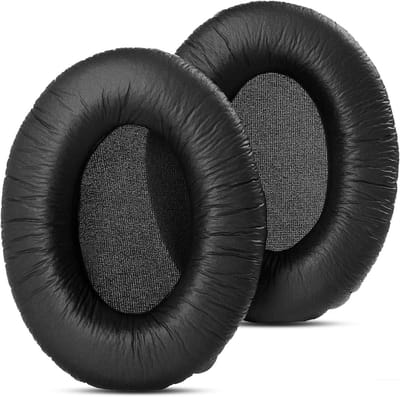 Vervangende Oorkussens voor Draadloze Hoofdtelefoons - Comfortabele Earmuffs voor RP-WF830 en RP-WF820 (Zwart)