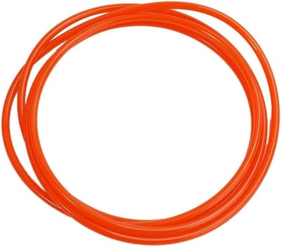 Vervangingsriem Fietsrol - Roller Drive Riem - Indoor Fietsen - Lichtgewicht TPU Materiaal - 5mm x 185cm - Rood/Groen