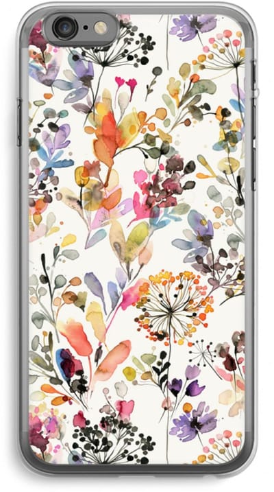 Case Company® - Hoesje geschikt voor iPhone 6 PLUS / 6S PLUS hoesje - Wilde grassen - Soft Cover Telefoonhoesje - Bescherming aan alle Kanten en Schermrand