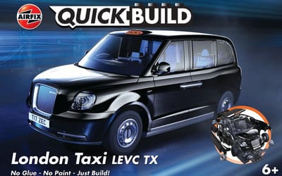 Airfix Modelbouwpakket - J6051 QUICKBUILD London Taxi auto Plastic - Airfix - Modelbouw