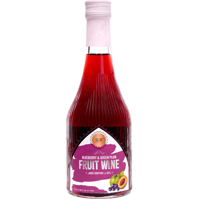 【verkoelend】【hydratatie】You Lu fruitwijn met blauwe bes en groene pruim 8,5 % vol 330 ml