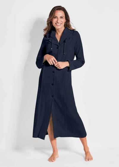 Nicky huismantel - donkerblauw - Gr. 19 van Goldner Fashion