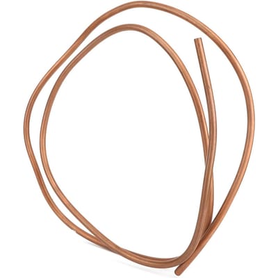 2m C1100 T2 Koperen Buis Zachte Rol Pijp voor Airconditioner Koelkast Buiten Diameter 8mm Binnen Diameter 6mm wit