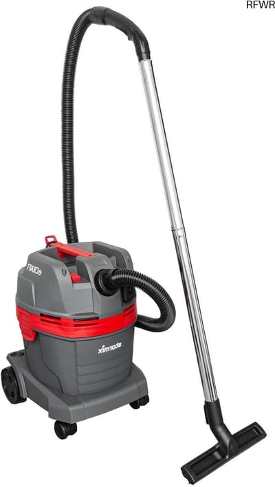 RFWR® Cilinderstofzuiger 22 L - Droge en natte stofzuiger 1400 W met stofzak