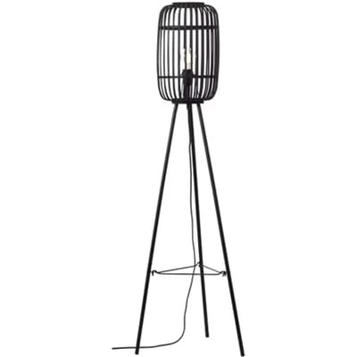 Brilliant Vloerlamp Woodrow Zwart E27