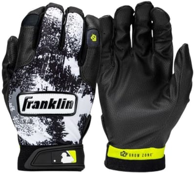 Franklin Grow-To-Pro Tee Ball Series XXS Black/White/Neon voor Sport Honkbal/Softball