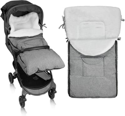Universele Thermische Voetenzak voor Kinderwagen en Buggy - Dik Gevoerd Wintermodel - Machine Wasbaar
