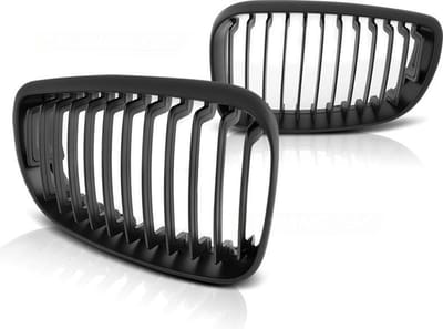 Grill BMW E87/E81/82/88 09 07-13 MAT ZWART