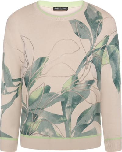 BETTY BARCLAY - Dames pull - Maat 4XL - Vrouwen - Beige - Viscose
