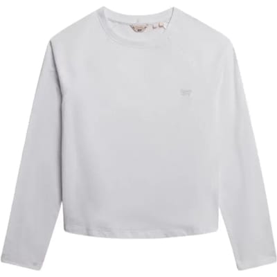 Langarm T-shirt met logo voor vrouwen Superdry Essential