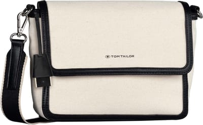 TOM TAILOR Schoudertas Suzi Flap Bag No Zip Cream White Crème