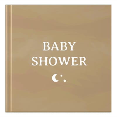 Fyllbooks - Babyshower Invulboek - Gastenboek Babyshower - Celestial Dreams - Geschikt voor: 20 Gasten