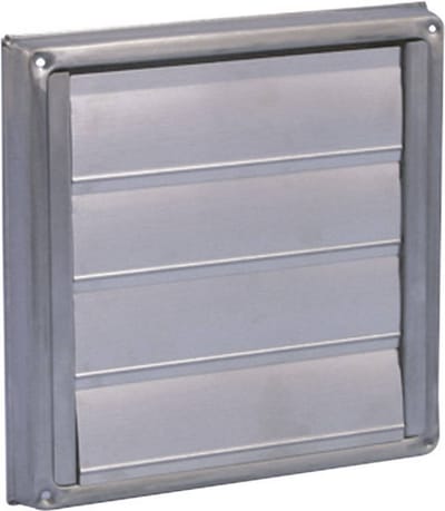 Wallair N34845 Ventilatiejaloezie RVS Geschikt voor buisdiameter: 10 cm