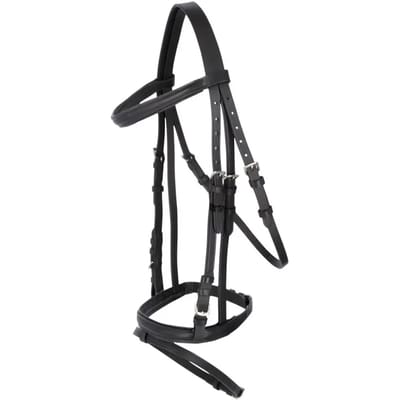 Rubber paardenbit ringen Covalliero (x2)