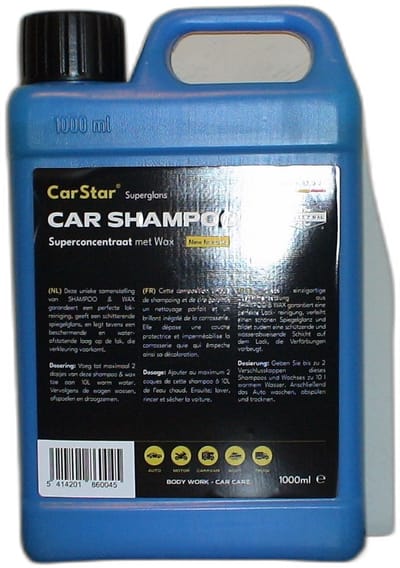car star - autoshampoo + wax- Ultieme Glans en Bescherming voor jouw Auto-1 liter