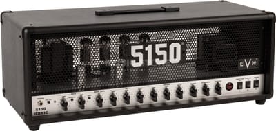 EVH 5150 Iconic Series 80W Head Black buizen gitaarversterker top