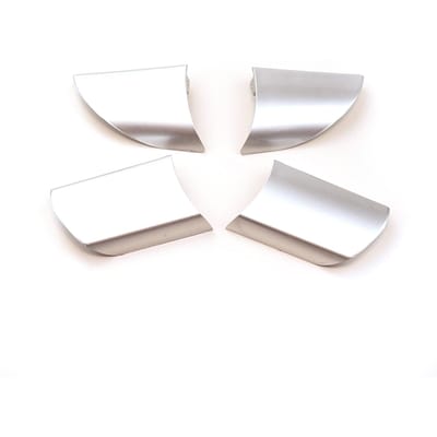 BDP1186 Auto Stuurwiel Afdekkap Verchroomd 4 Stuks Set voor Ford Focus MK2 2004-2010