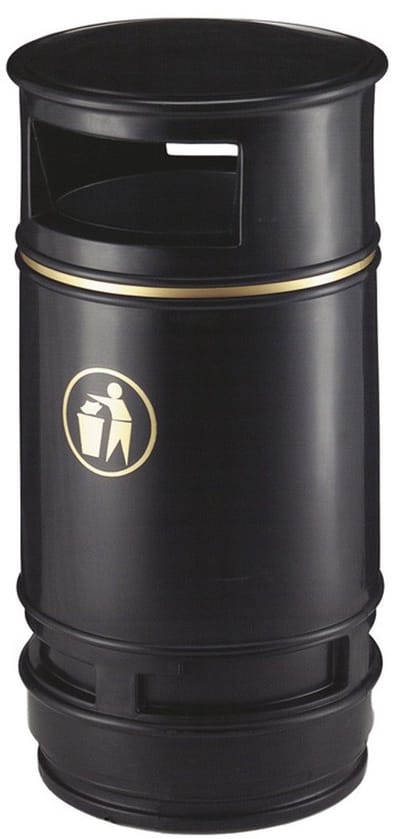 Copperfield afvalbak 90 ltr met binnen emmer