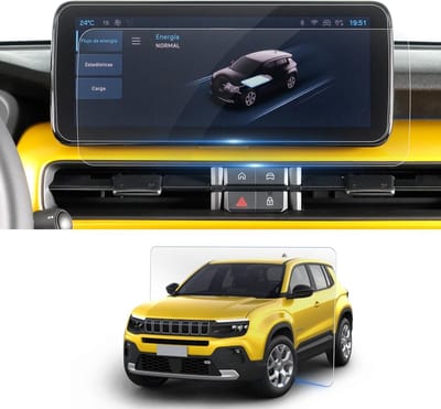 Navigatiebeschermingsfilm voor SUV 2023-2025, 10.25 Inch Nano Screen Protector, 6H Krasbestendig, Geschikt voor EV Hybrid en 4x4 - 2 Stuks